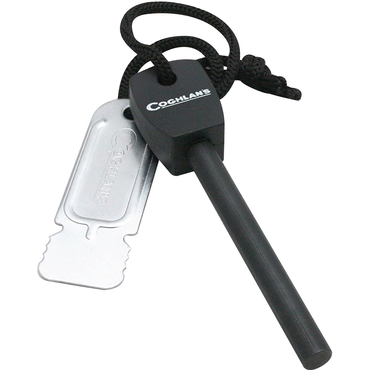 Coghlan's Flint Striker Ferro Cerrium Fire Starter Rod w/ Steel Camping Survival - Forza Sports