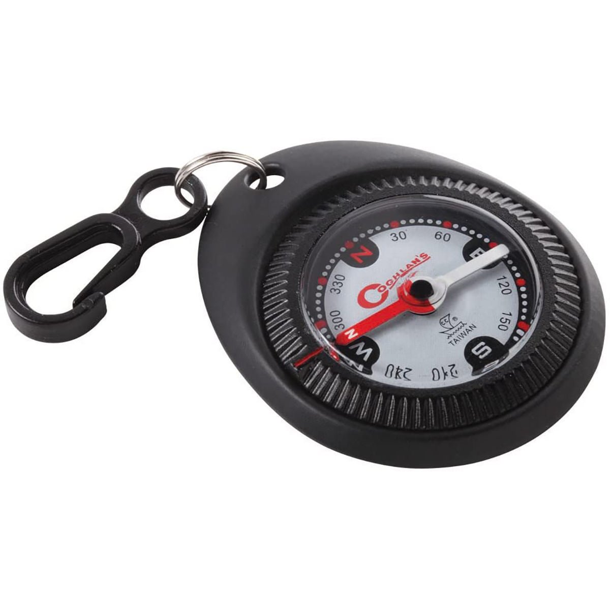 Coghlan's Trail Compass w/ Attached Clip, Liquid Filled for Backpackers Hiking - Forza Sports