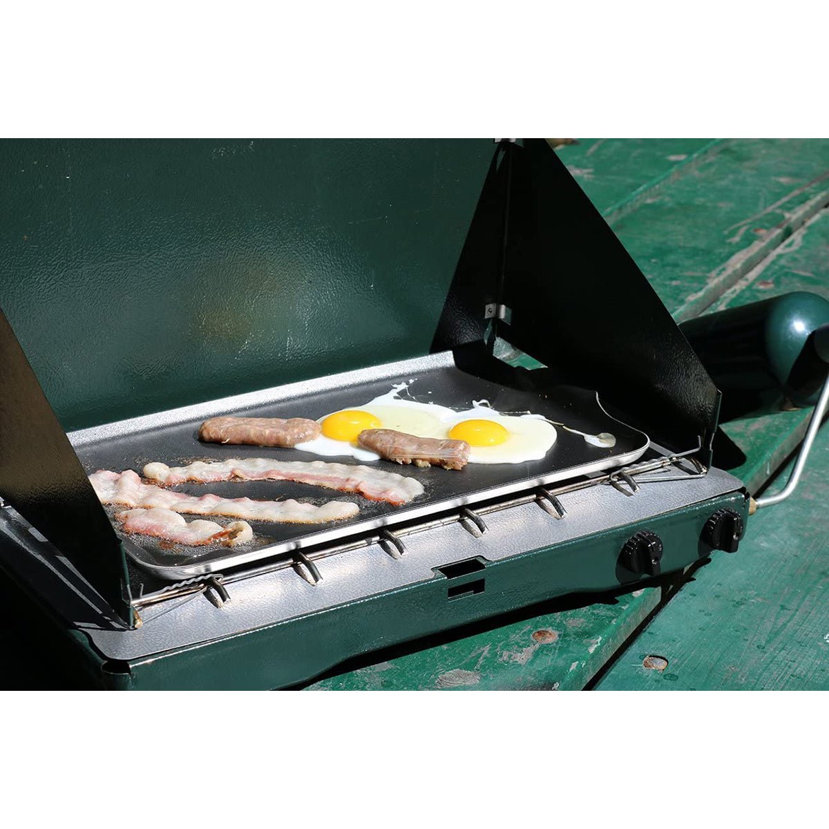 Coghlan's Non-Stick Aluminum Camp Griddle, Covers 2 Burners, Stoves Kitchen Fire - Forza Sports