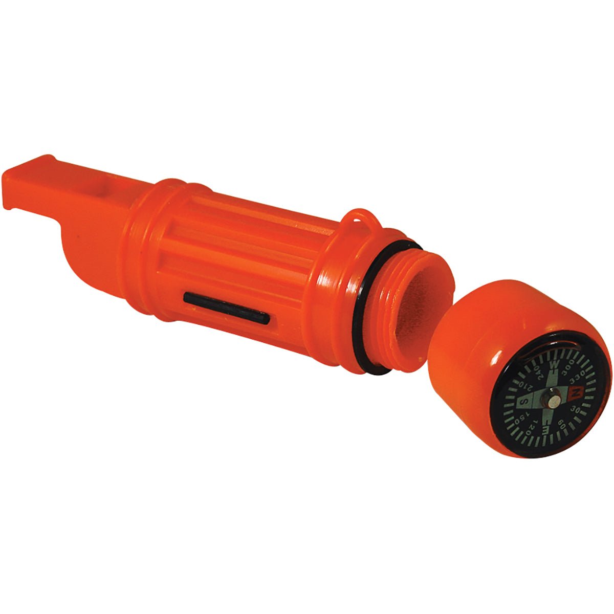 Coghlan's 5 - in - 1 Survival Aid, Fire Starter Flint Tool, Compass Whistle, Lanyard - Forza Sports