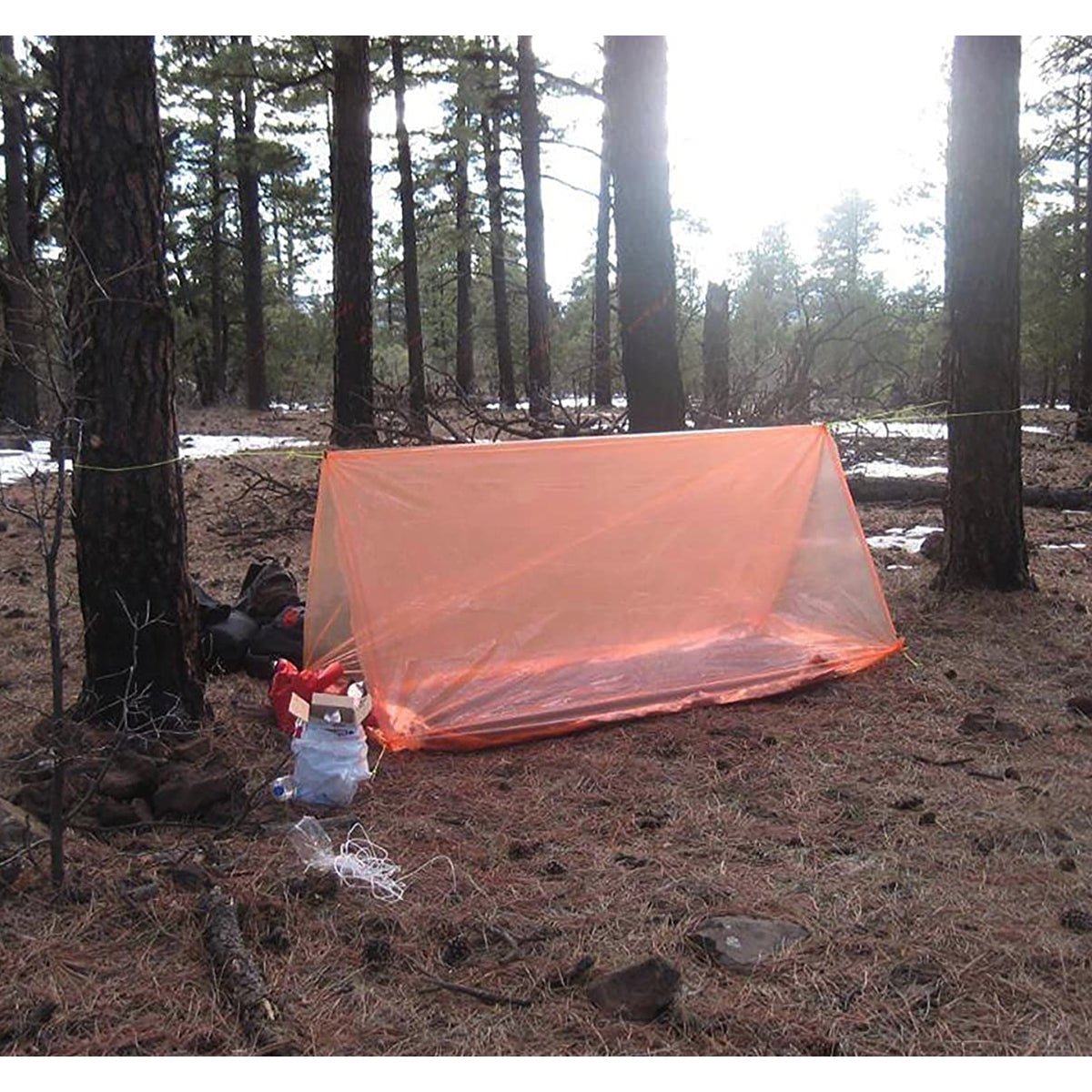 Coghlan's Lightweight Emergency Shelter Tube Tent, 2 Person, Ground Sheet/Tarp - Forza Sports