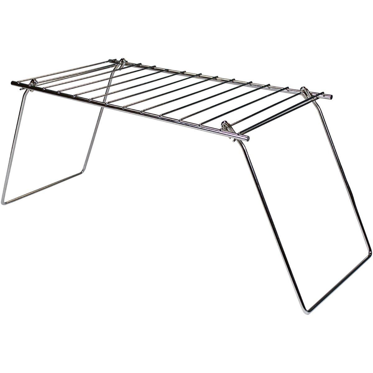 Coghlan's Pack Grill, Folds Flat, Chrome - plated, Camp Survival Kitchen Camping - Forza Sports