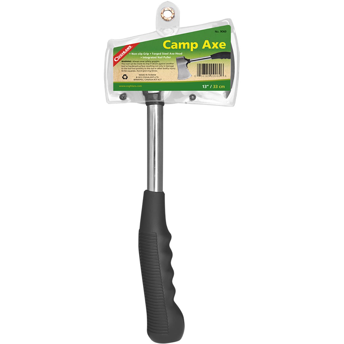Coghlan's Camp Axe, Non - slip Grip, Forged Steel Head, 13" Camping Survival Tool - Forza Sports