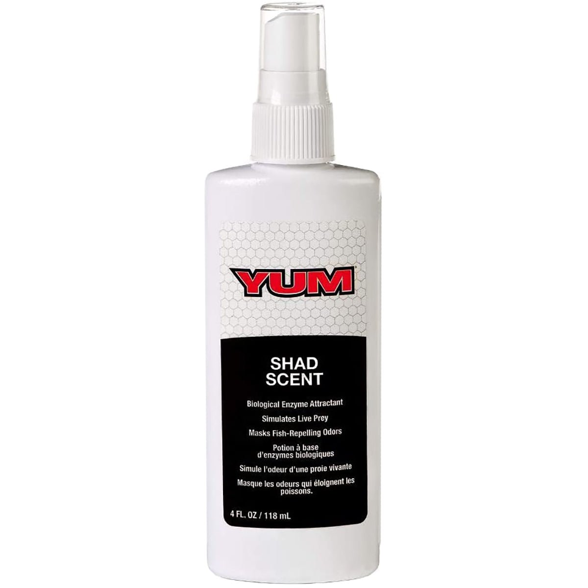 YUM Baits Shad Scent 4 oz. Biological Enzyme Attractant Spray - Forza Sports