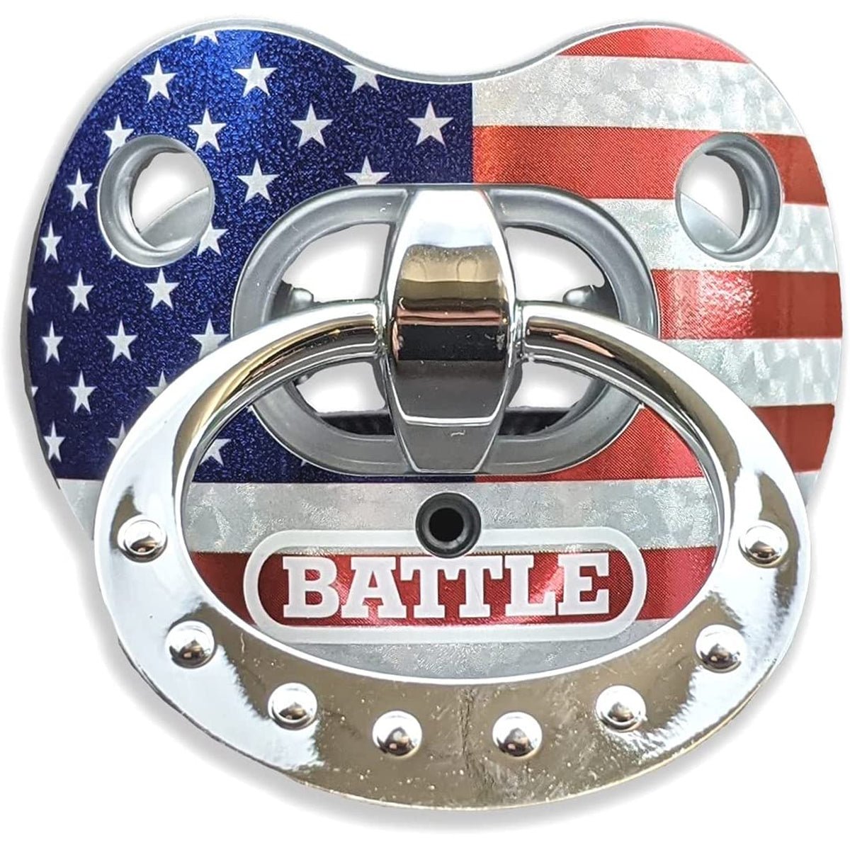 Battle Sports Binky Oxygen Chrome Lip Protector Mouthguard - Forza Sports