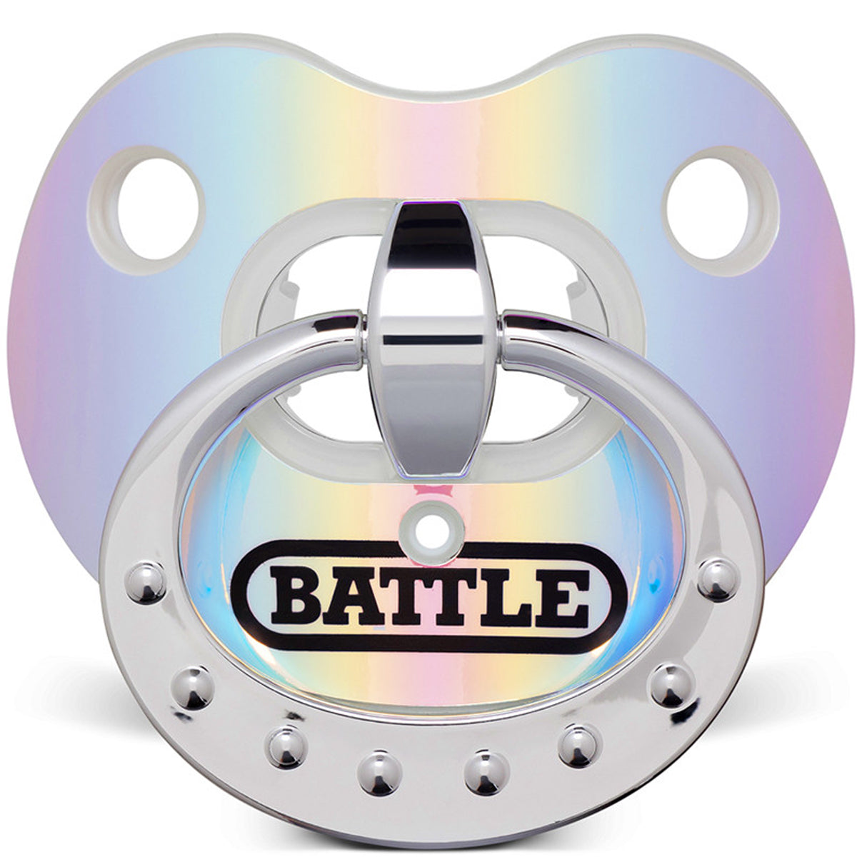 Battle Sports Binky Oxygen Iridescent Lip Protector Mouthguard Battle Sports