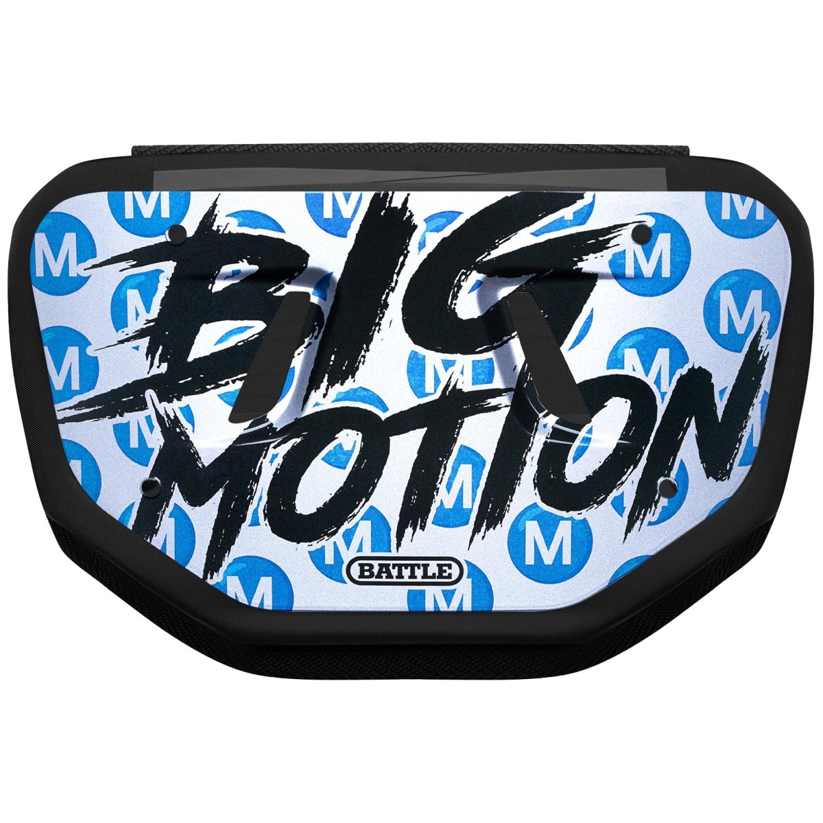 Battle Sports Big Motion Chrome Protective Football Back Plate - Forza Sports