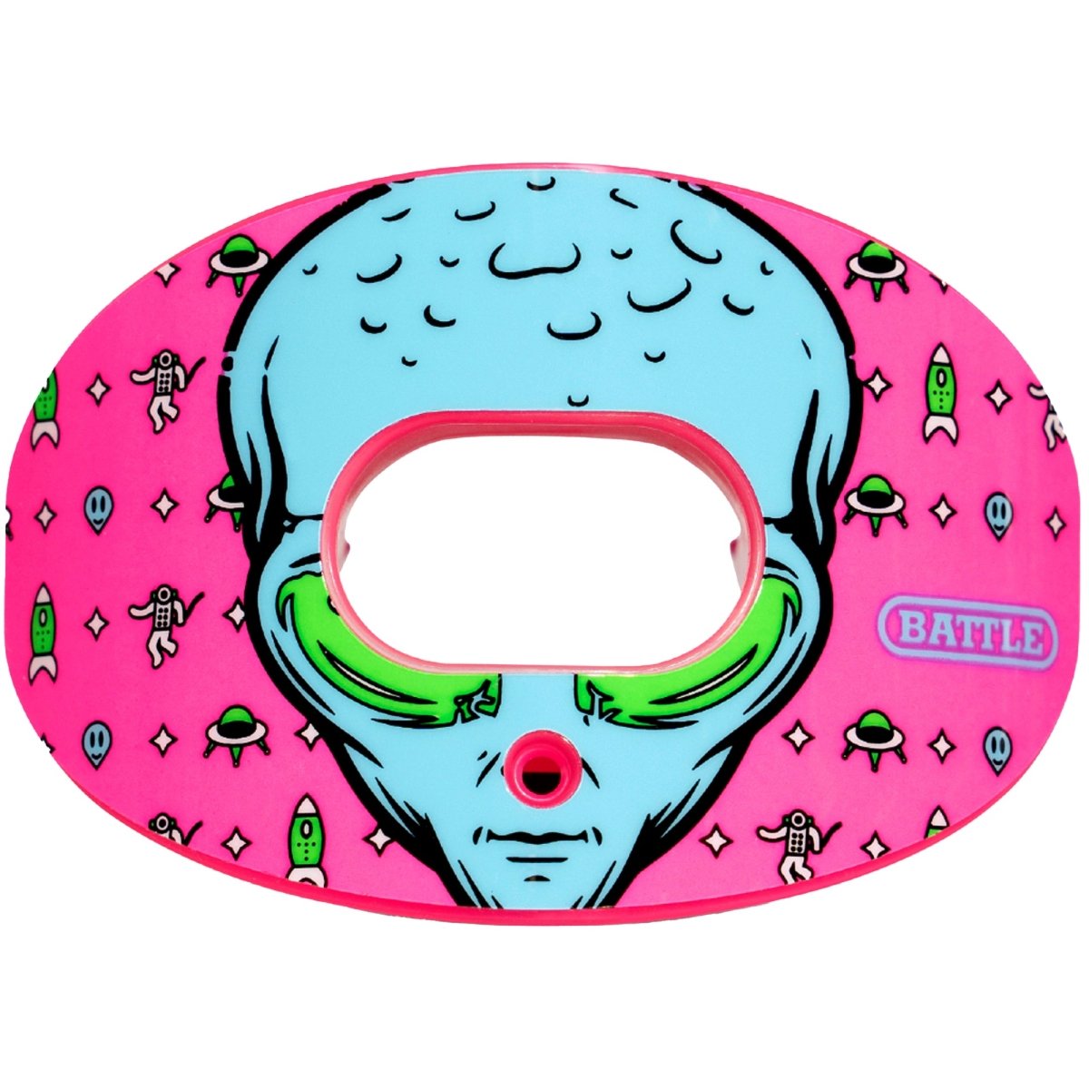 Battle Sports Alien Oxygen Lip Protector Mouthguard - Pink/Blue - Forza Sports