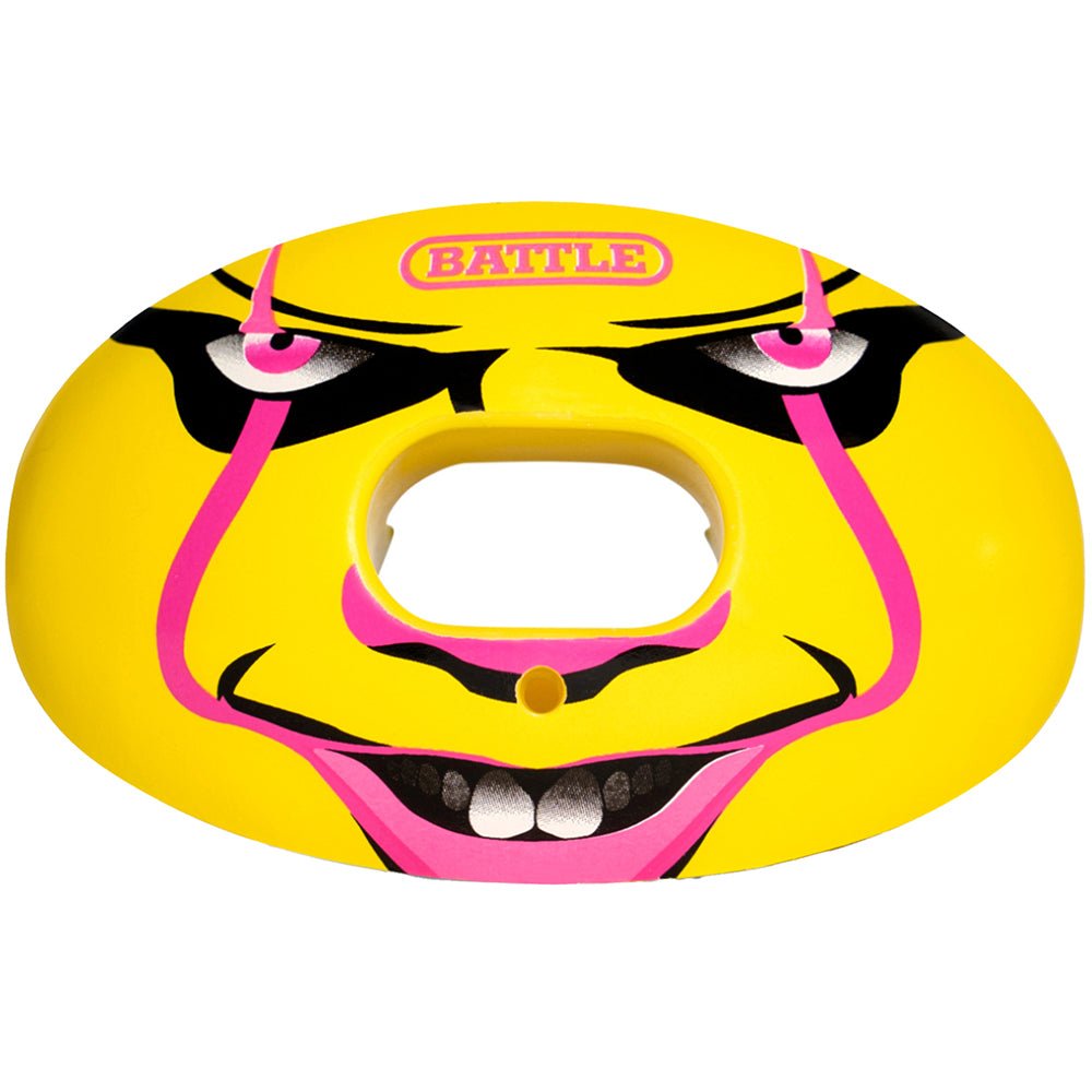 Battle Sports Clown23 Oxygen Lip Protector Mouthguard - Yellow - Forza Sports