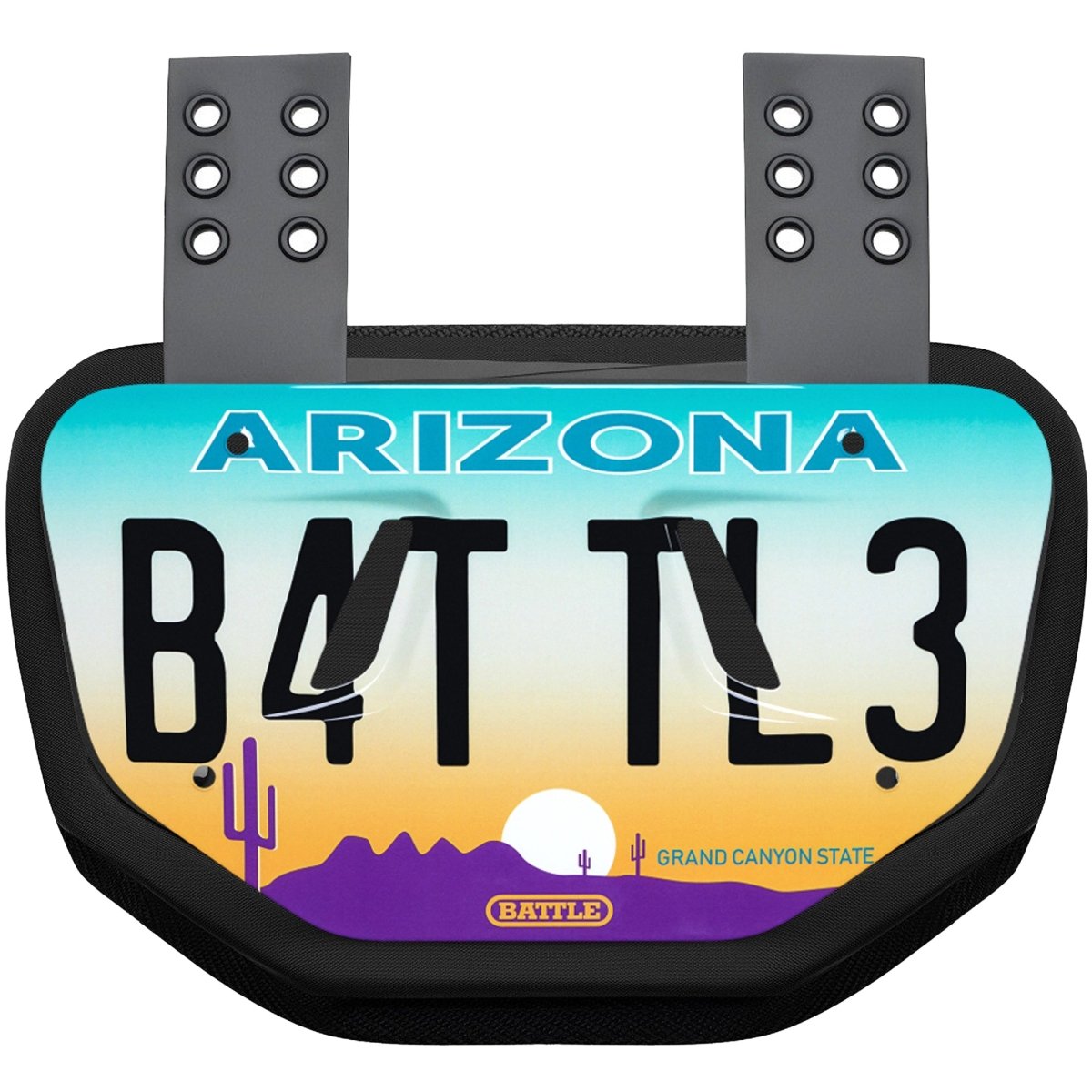 Battle Sports Adult License Plate Protective Football Back Plate - Forza Sports