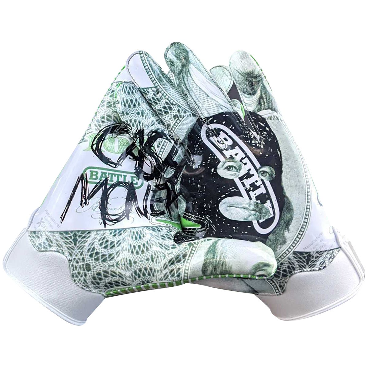 Battle Sports Cash Money Doom 1.0 Youth Football Receiver Gloves - Forza Sports