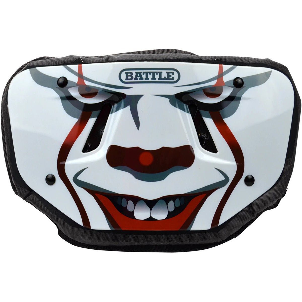 Battle Sports Clown Adult Chrome Football Back Plate - Forza Sports