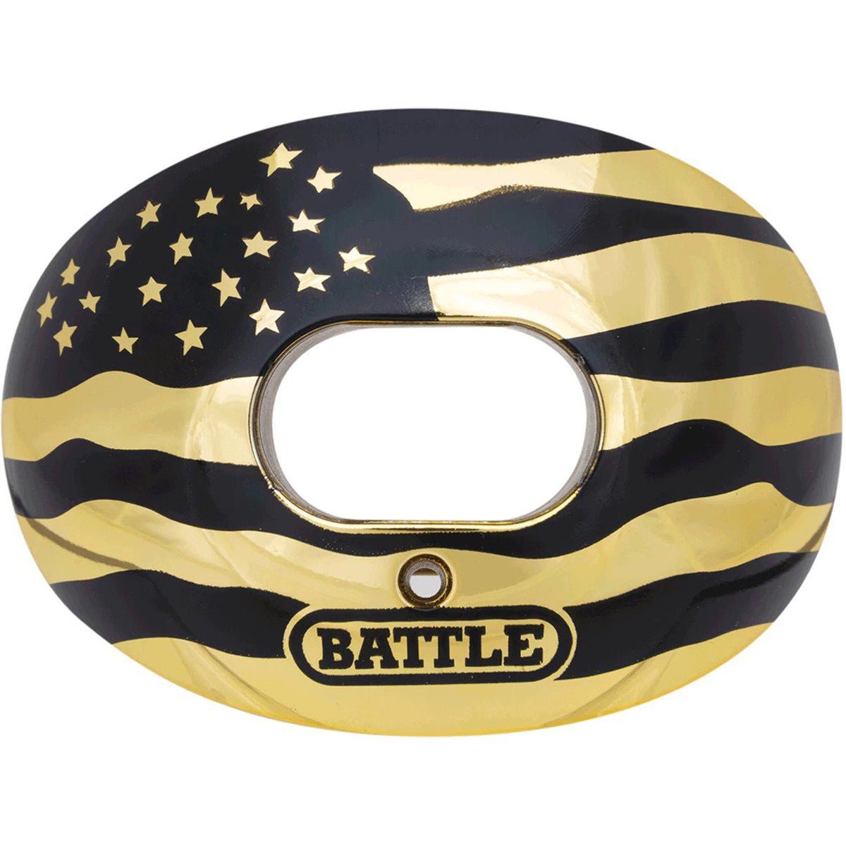 Battle Sports Chrome American Flag Lip Protector Mouthguard - Forza Sports