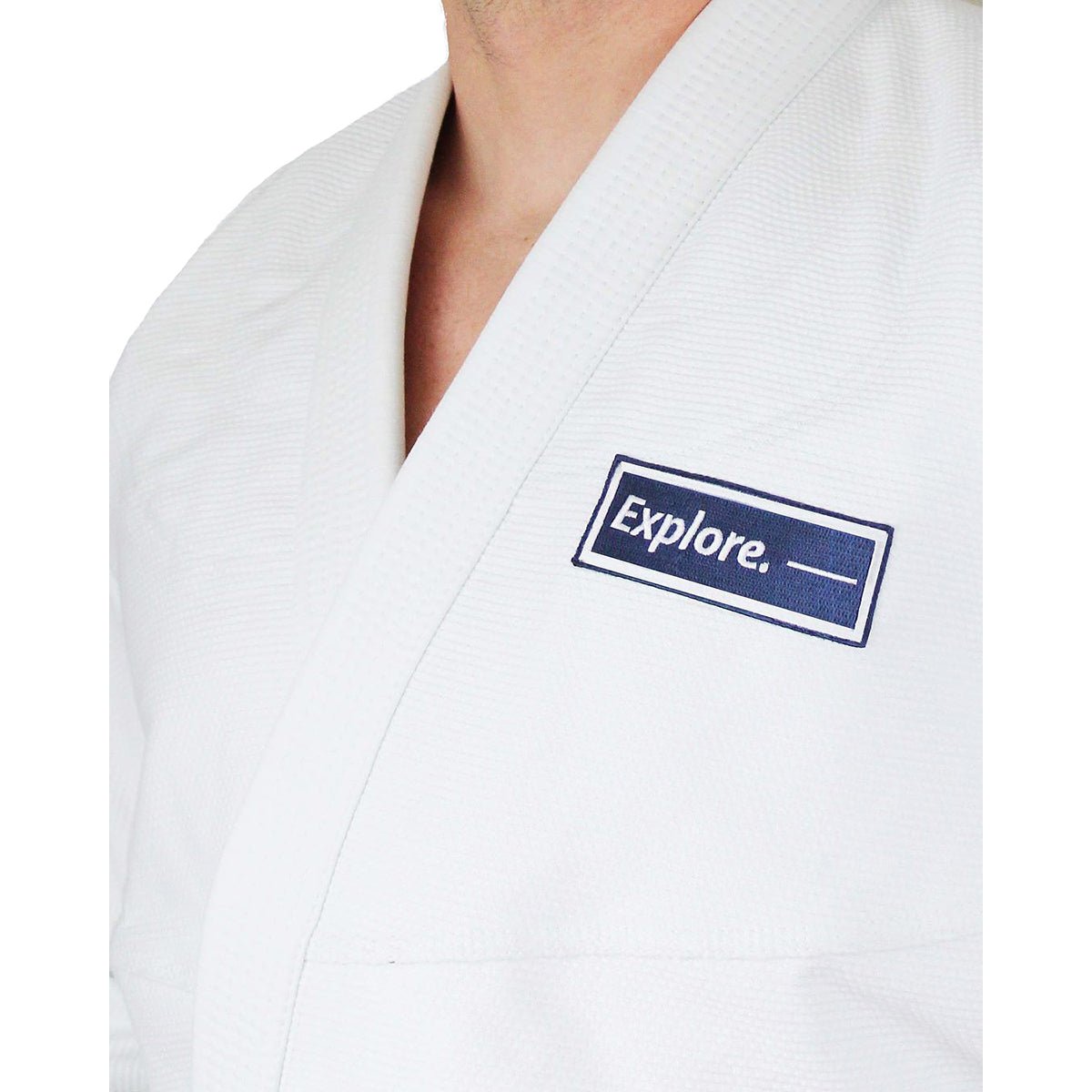 Chaos and Order Explorer Series Aquanaut BJJ Kimono - White - Forza Sports