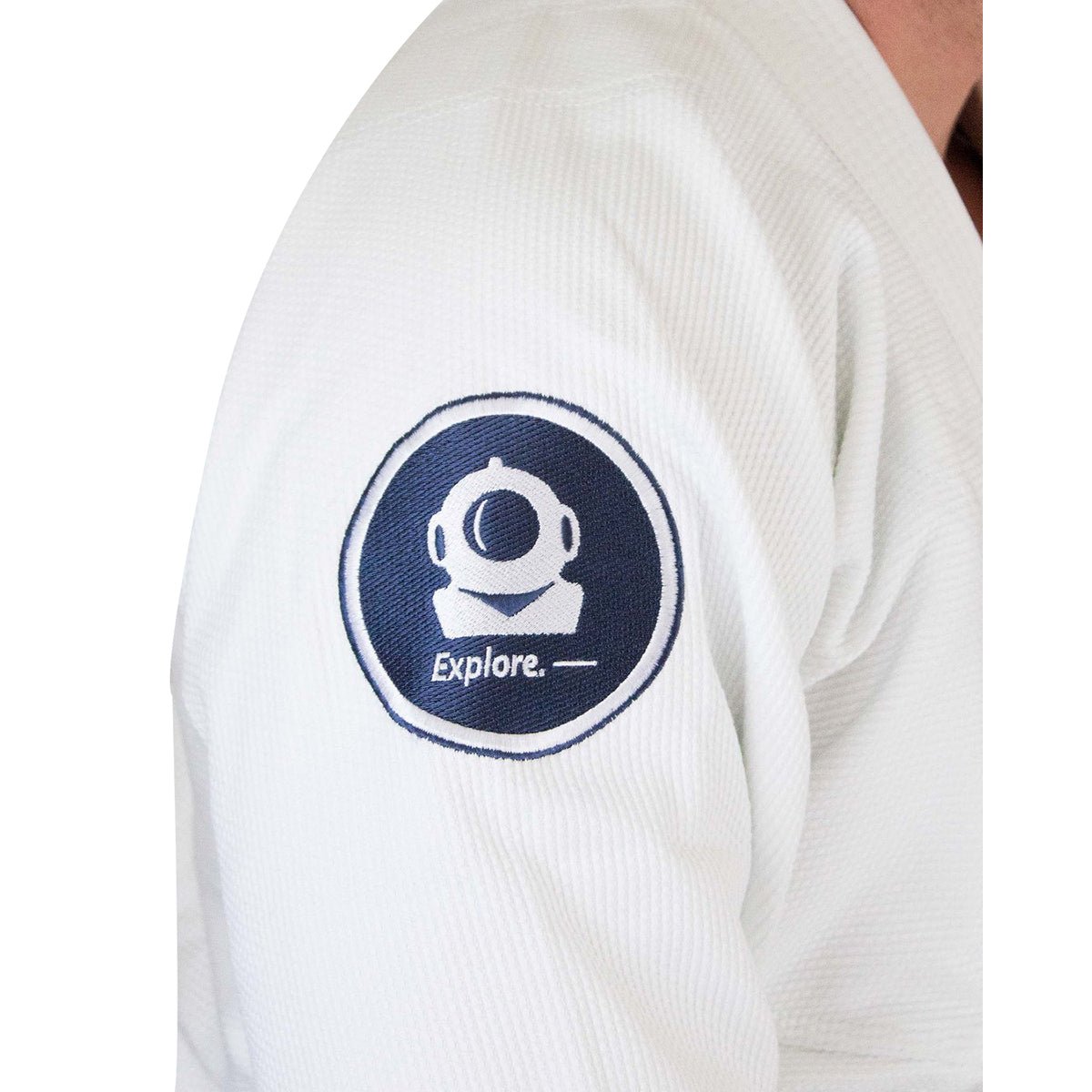 Chaos and Order Explorer Series Aquanaut BJJ Kimono - White - Forza Sports