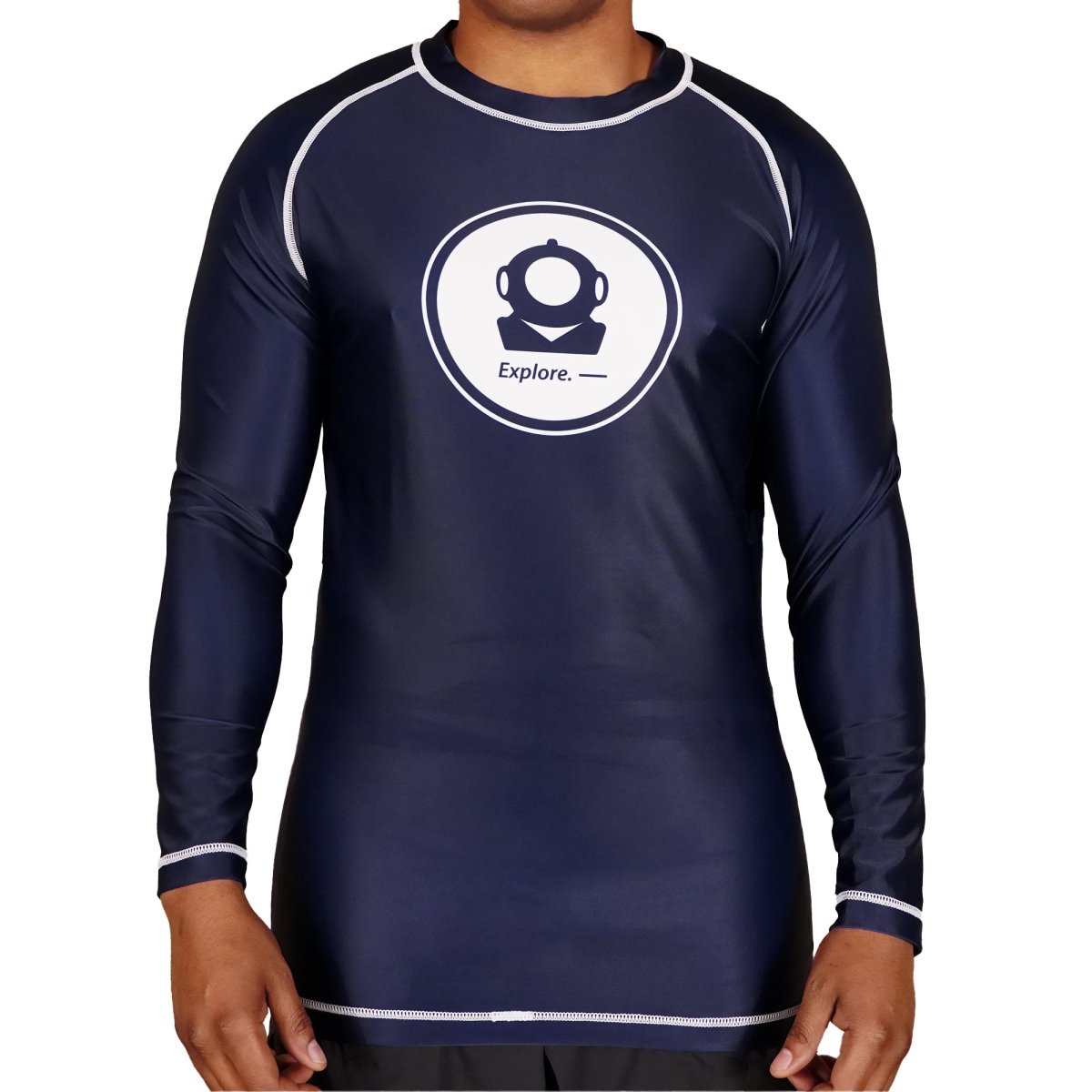 Chaos and Order Explorer Series Aquanaut Long Sleeve BJJ Rashguard - Forza Sports