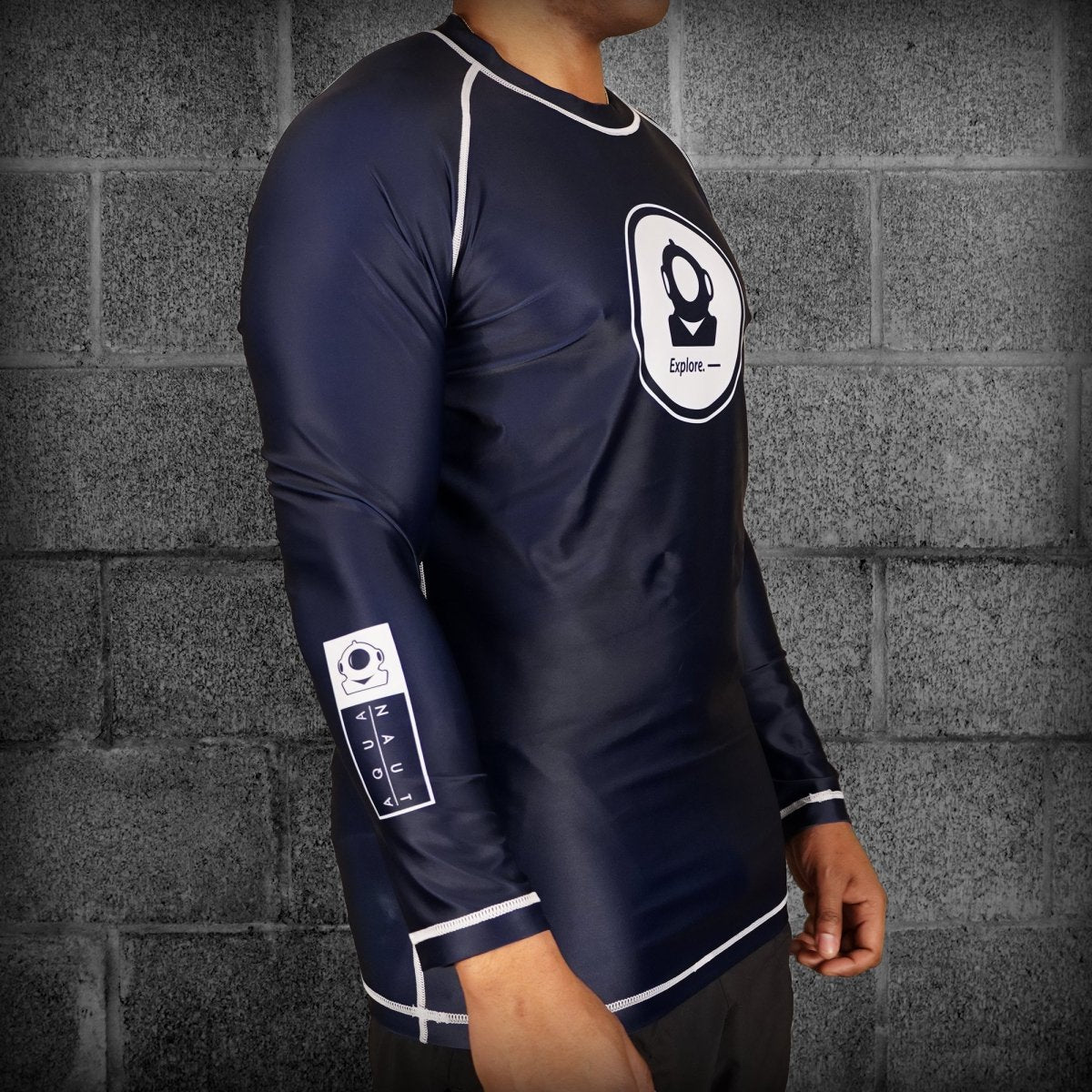 Chaos and Order Explorer Series Aquanaut Long Sleeve BJJ Rashguard - Forza Sports