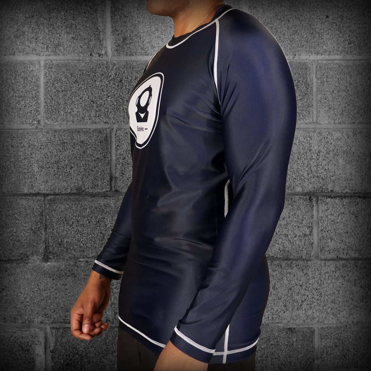 Chaos and Order Explorer Series Aquanaut Long Sleeve BJJ Rashguard - Forza Sports