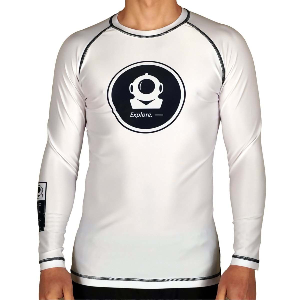 Chaos and Order Explorer Series Aquanaut Long Sleeve BJJ Rashguard - Forza Sports