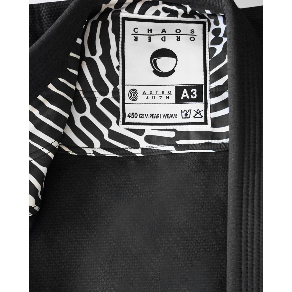 Chaos and Order Explorer Series Astronaut BJJ Gi - Black - Forza Sports