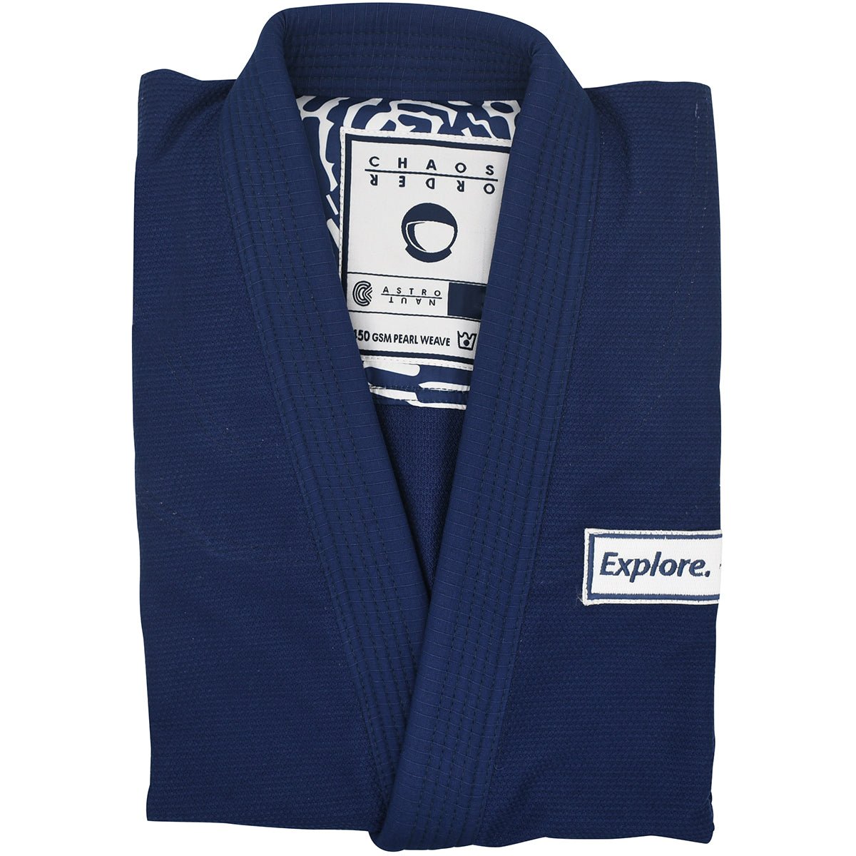 Chaos and Order Explorer Series Astronaut BJJ Kimono - Navy - Forza Sports