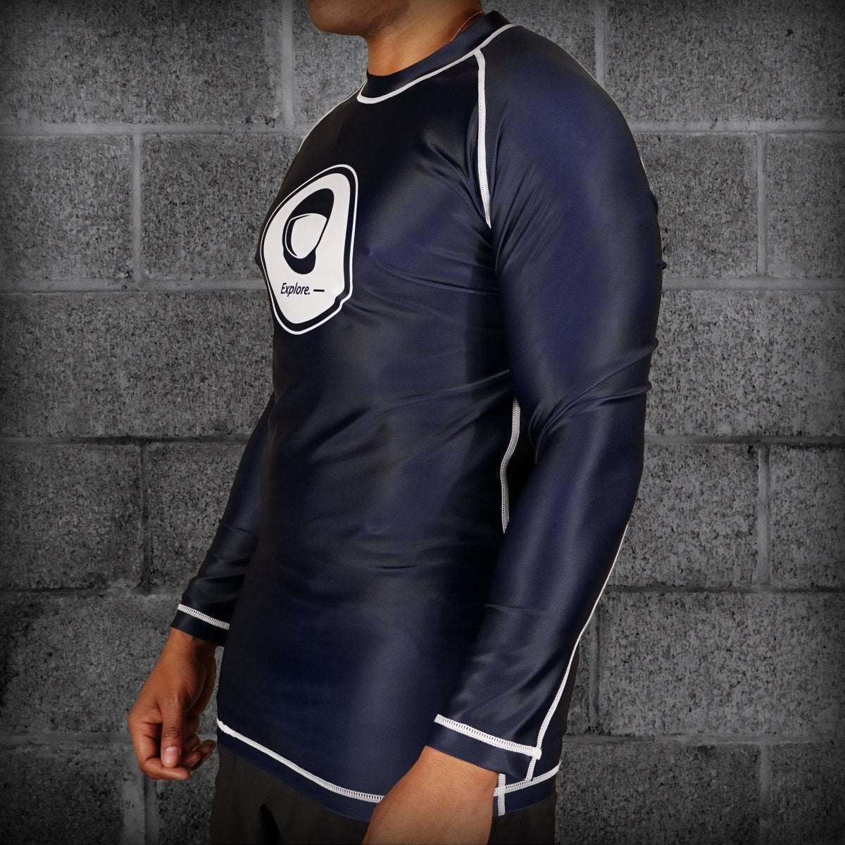 Chaos and Order Explorer Series Astronaut Long Sleeve BJJ Rashguard - Forza Sports