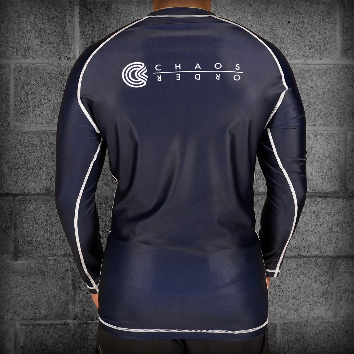 Chaos and Order Explorer Series Aquanaut Long Sleeve BJJ Rashguard - Forza Sports