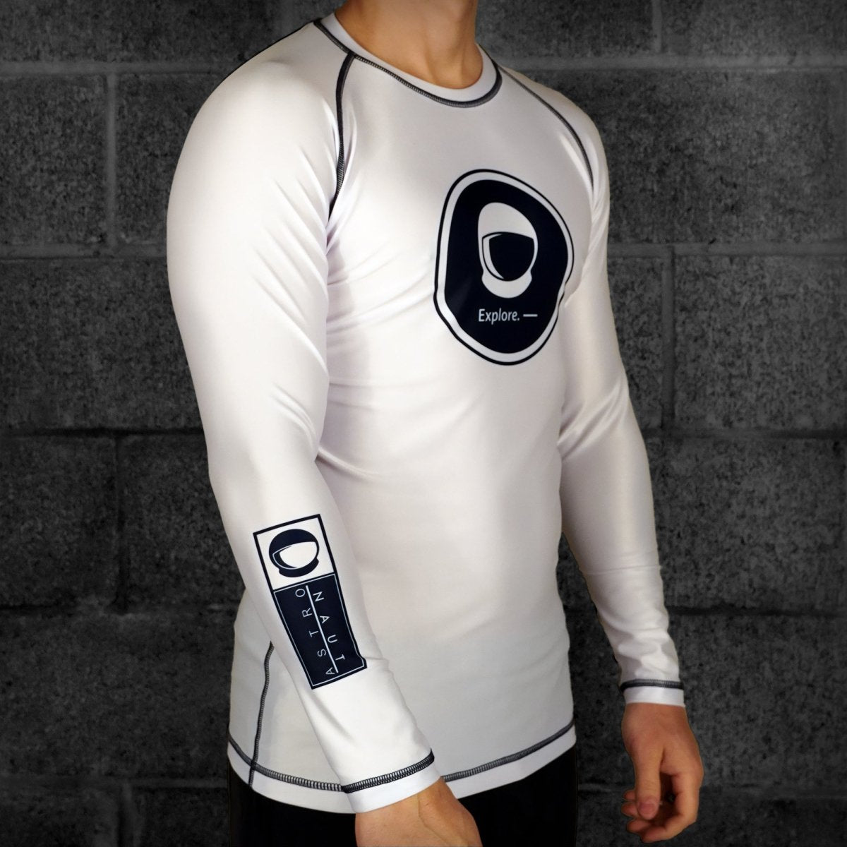 Chaos and Order Explorer Series Astronaut Long Sleeve BJJ Rashguard - Forza Sports