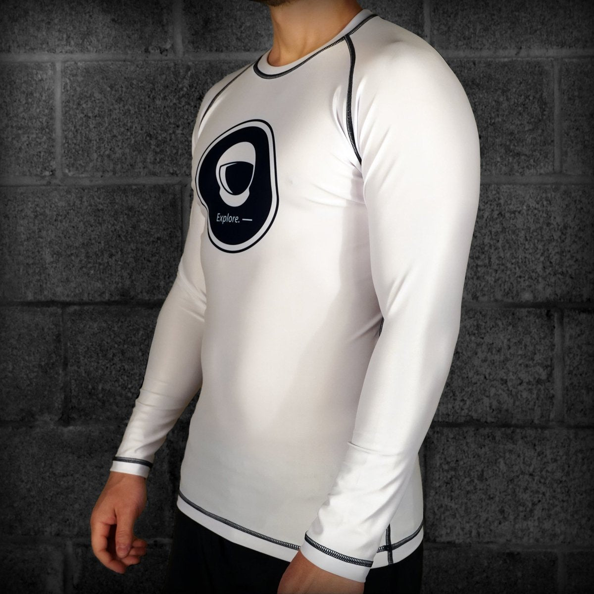 Chaos and Order Explorer Series Astronaut Long Sleeve BJJ Rashguard - Forza Sports