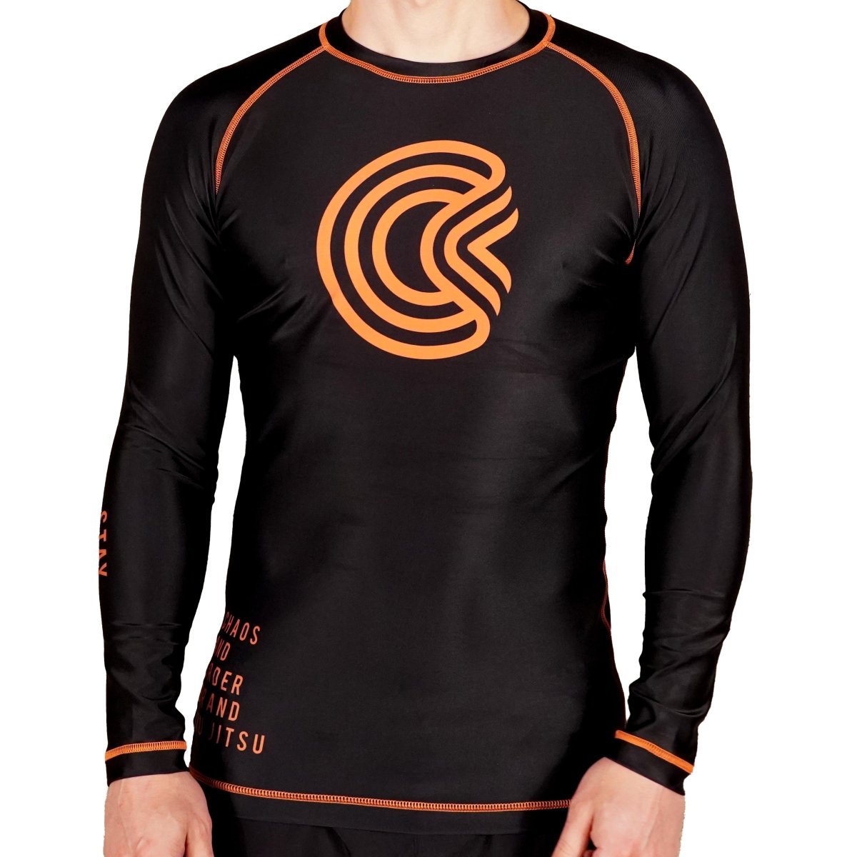 Chaos and Order Base Label V2 Long Sleeve BJJ Rashguard - Forza Sports