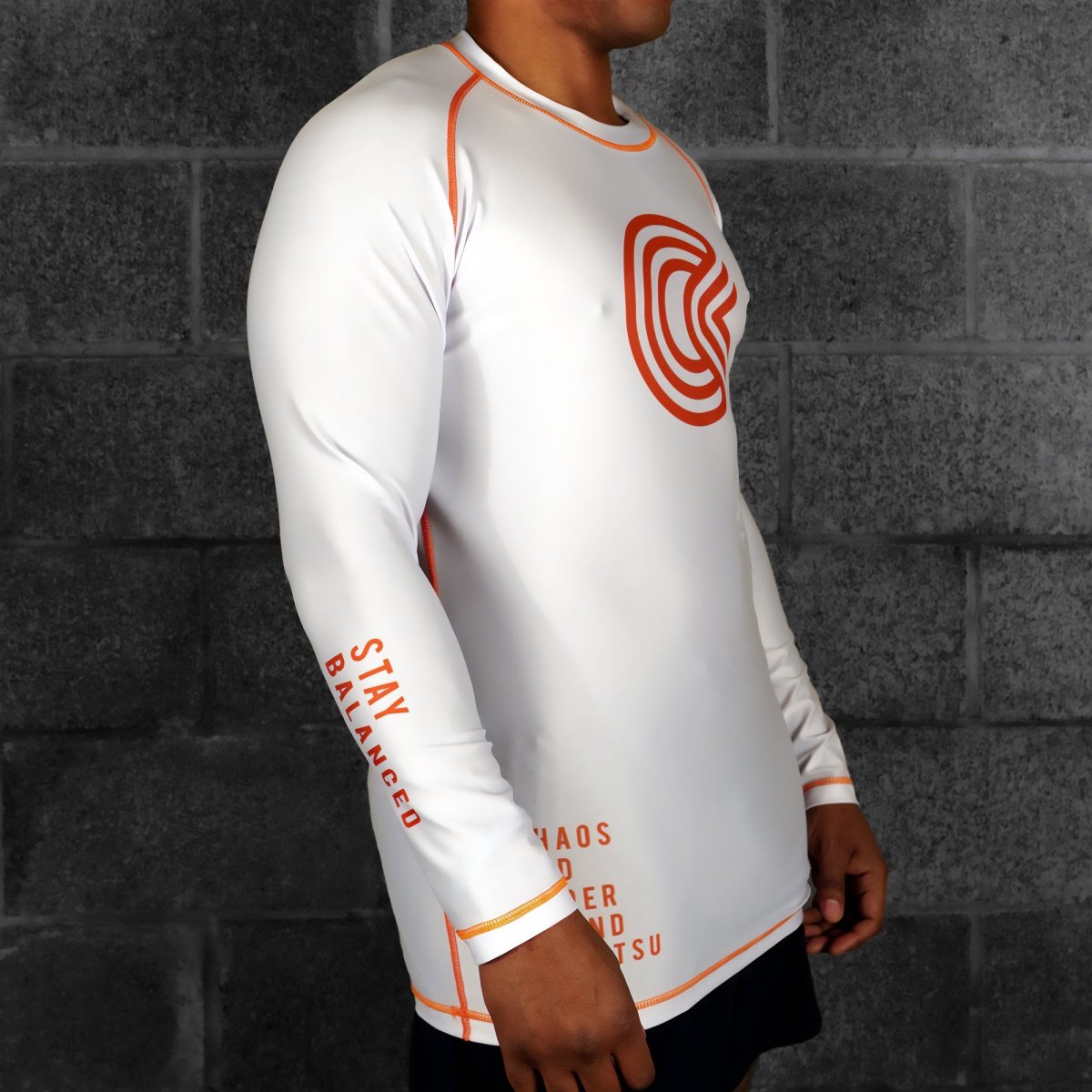 Chaos and Order Base Label V2 Long Sleeve BJJ Rashguard - Forza Sports