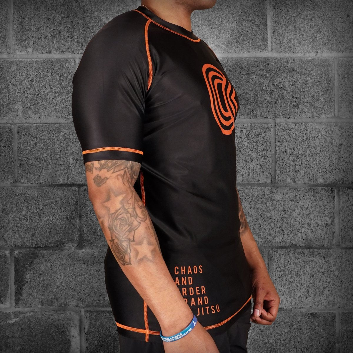 Chaos and Order Base Label V2 Short Sleeve BJJ Rashguard - Forza Sports