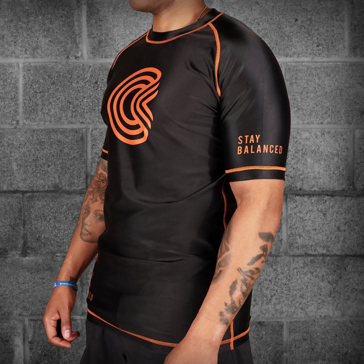 Chaos and Order Base Label V2 Short Sleeve BJJ Rashguard - Forza Sports