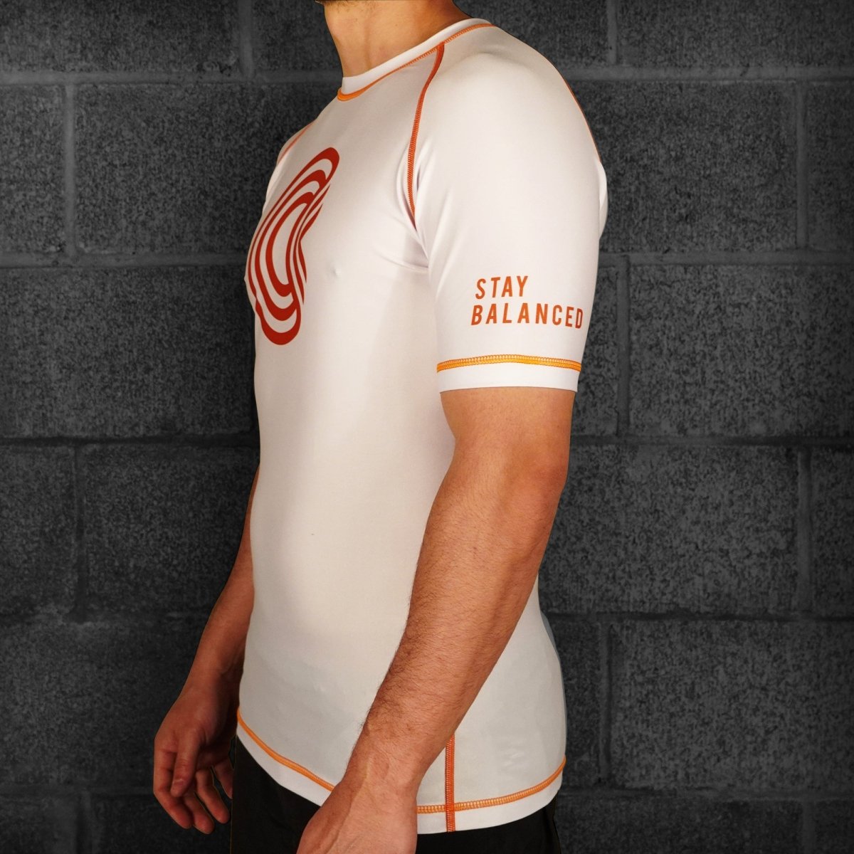Chaos and Order Base Label V2 Short Sleeve BJJ Rashguard - Forza Sports