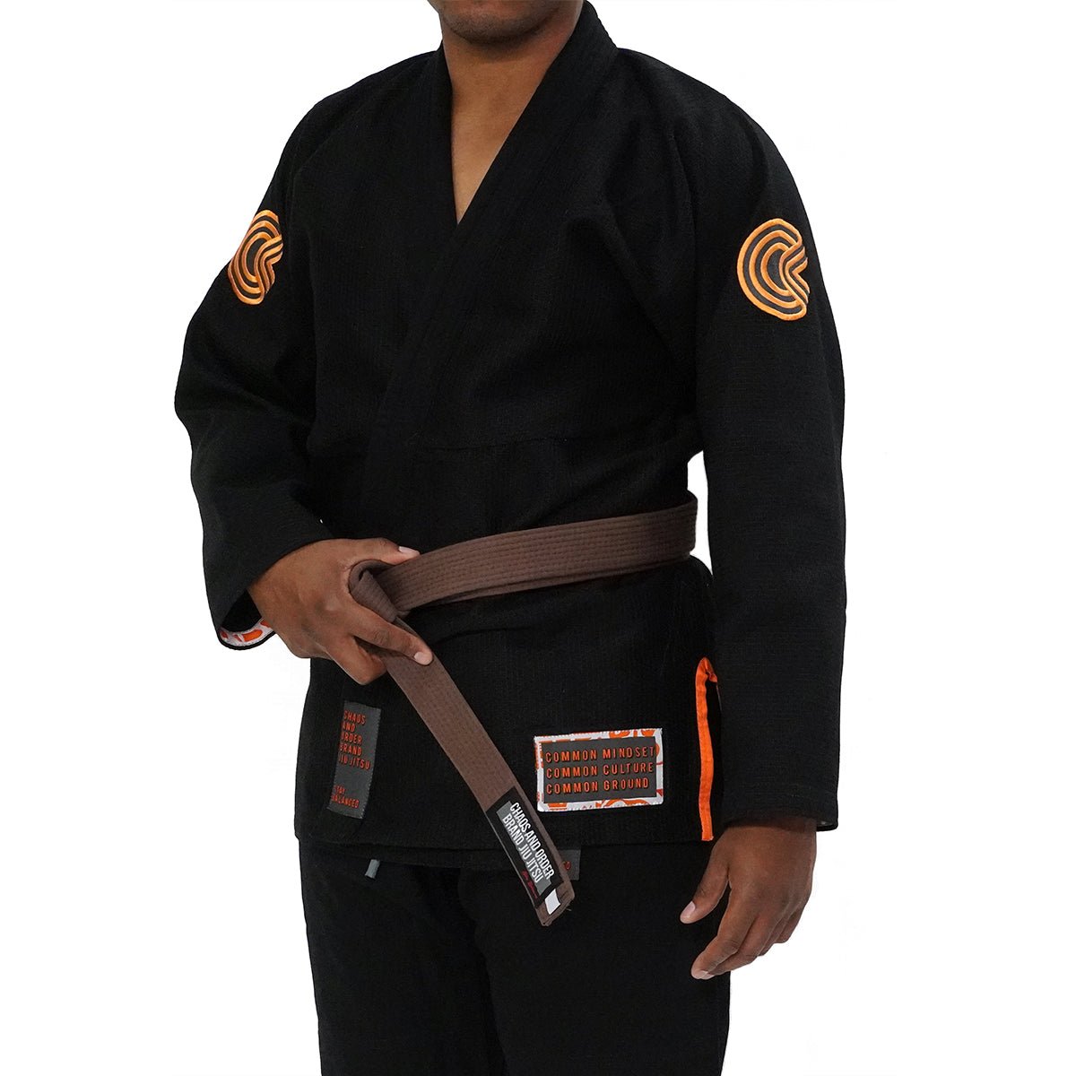Chaos and Order Base Label V2 BJJ Gi - Black - Forza Sports