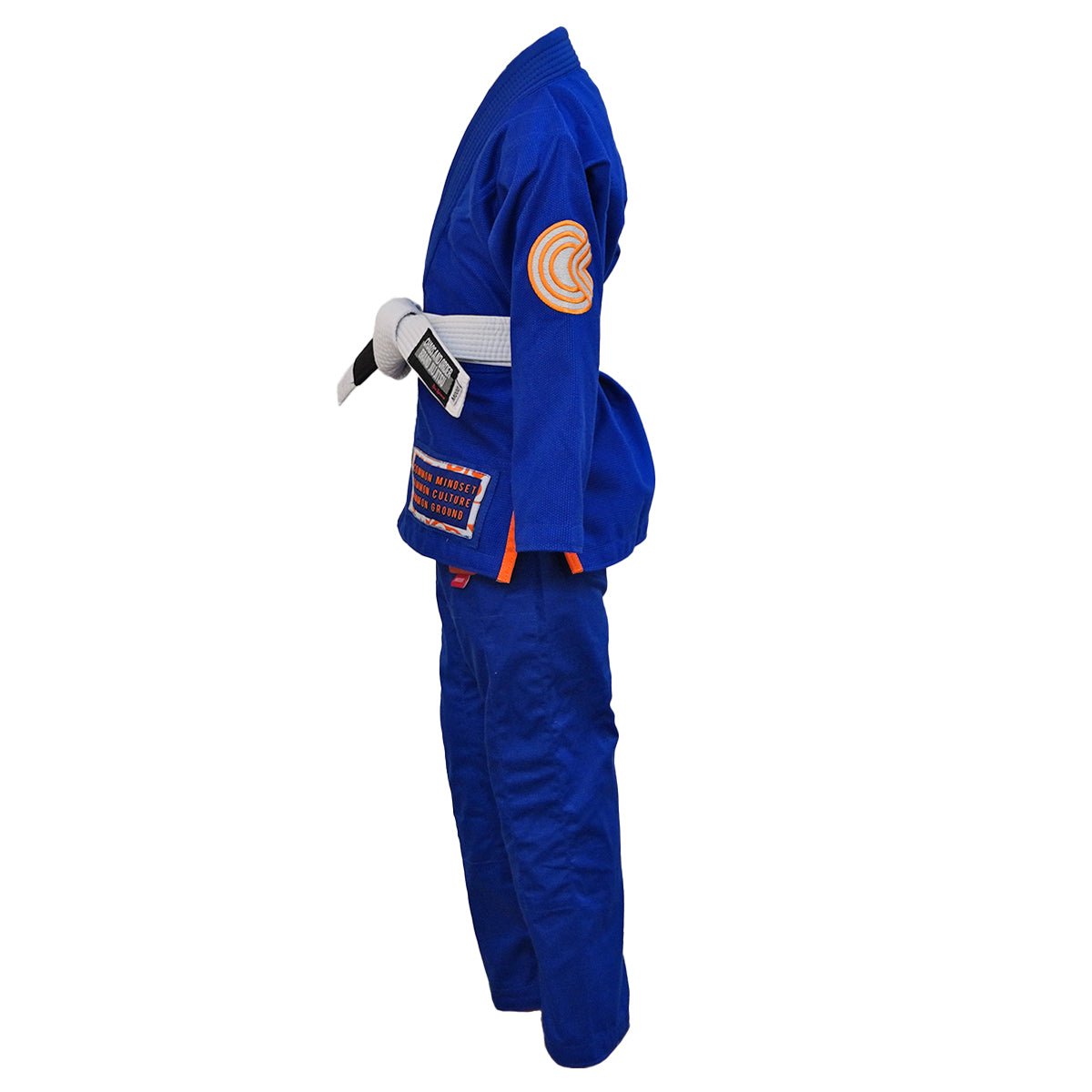Chaos and Order Kid's Base Label V2 BJJ Gi - Blue - Forza Sports