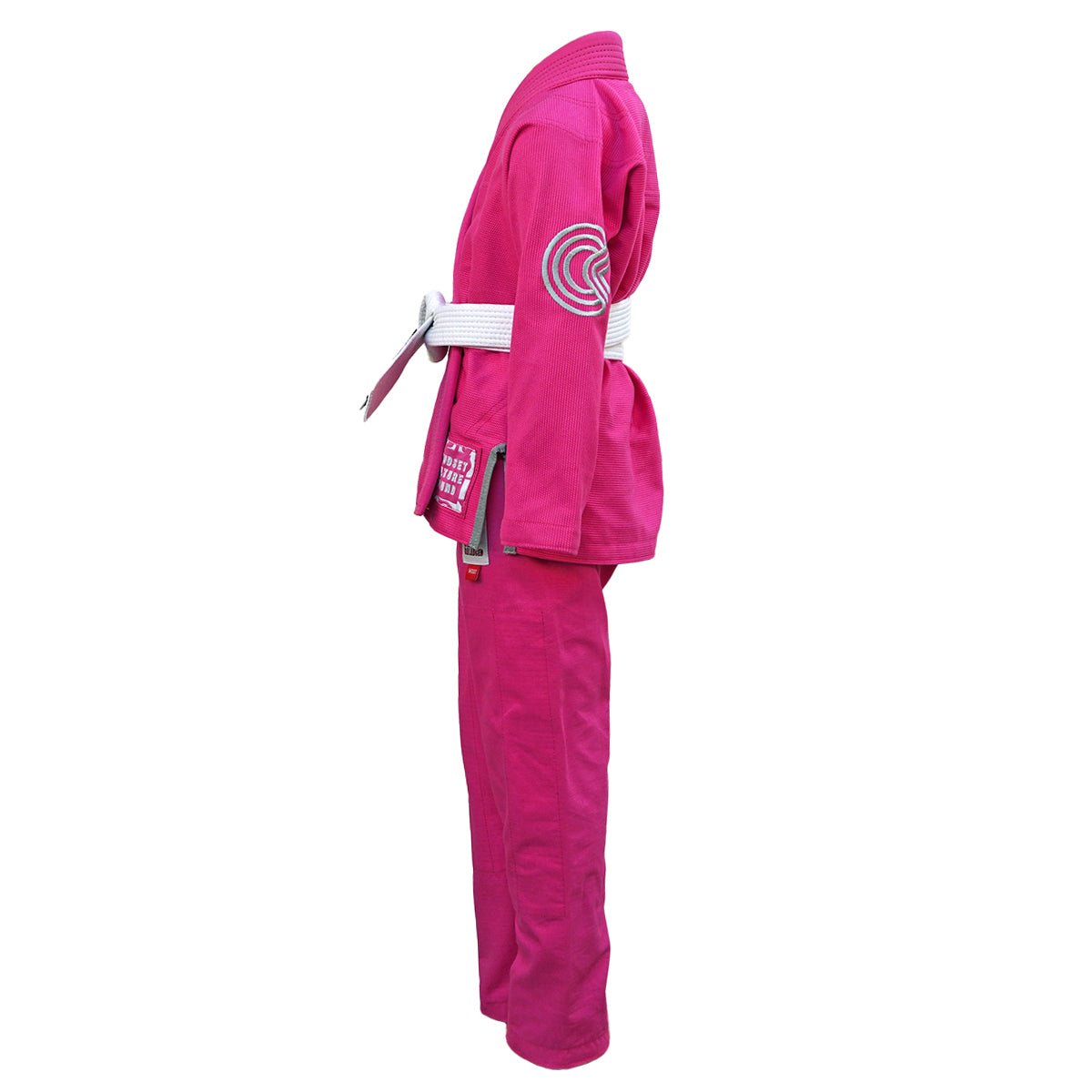 Chaos and Order Kid's Base Label V2 BJJ Gi - Pink - Forza Sports