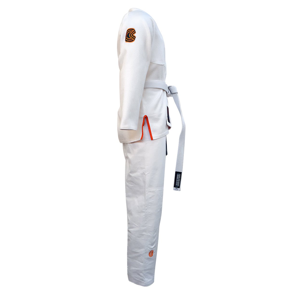 Chaos and Order Base Label V2 BJJ Gi - White - Forza Sports
