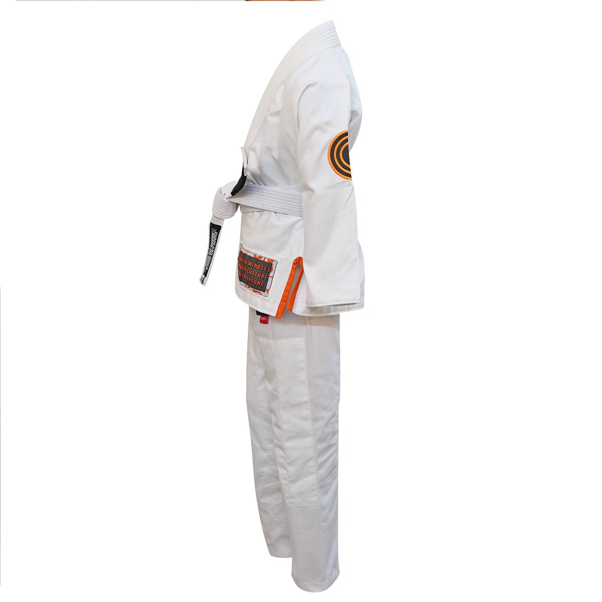 Chaos and Order Kid's Base Label V2 BJJ Gi - White - Forza Sports