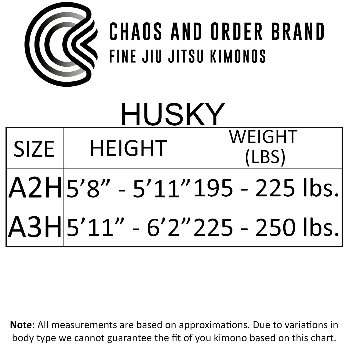 Chaos and Order Explorer Series Astronaut BJJ Gi - Black - Forza Sports