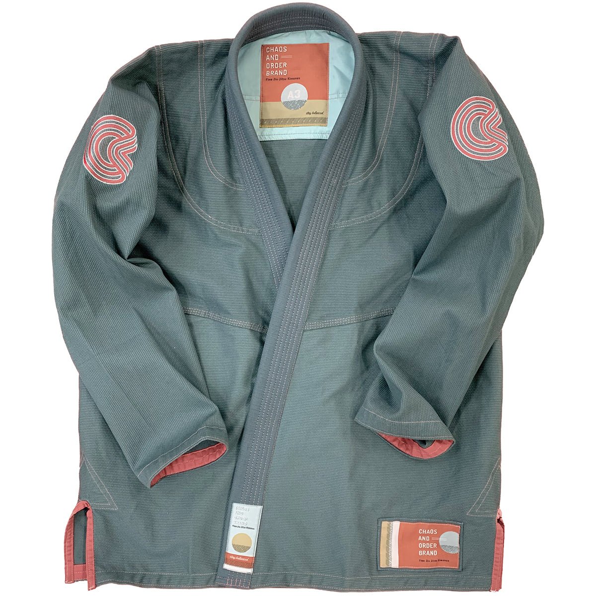 Chaos and Order Elements BJJ Kimono - Gray - Forza Sports