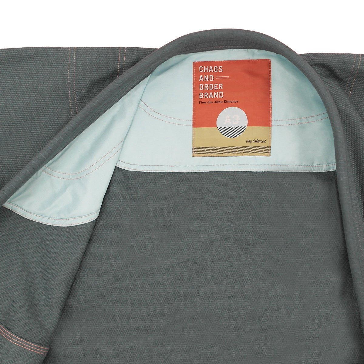 Chaos and Order Elements BJJ Kimono - Gray - Forza Sports