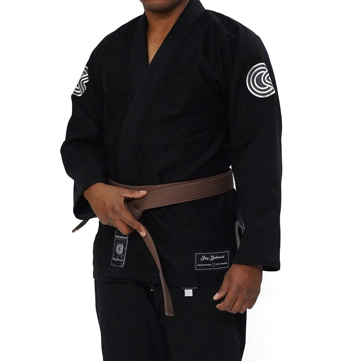 Chaos and Order Static Label BJJ Gi - Black - Forza Sports