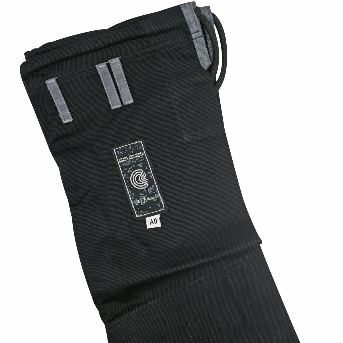 Chaos and Order Static Label BJJ Gi - Black - Forza Sports