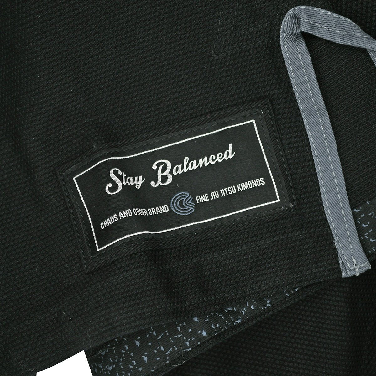 Chaos and Order Static Label BJJ Gi - Black - Forza Sports