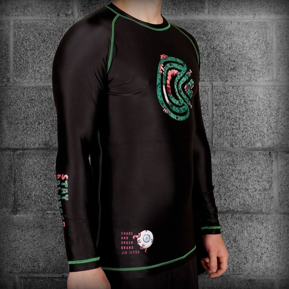 Chaos and Order Zombie Long Sleeve BJJ Rashguard - Forza Sports