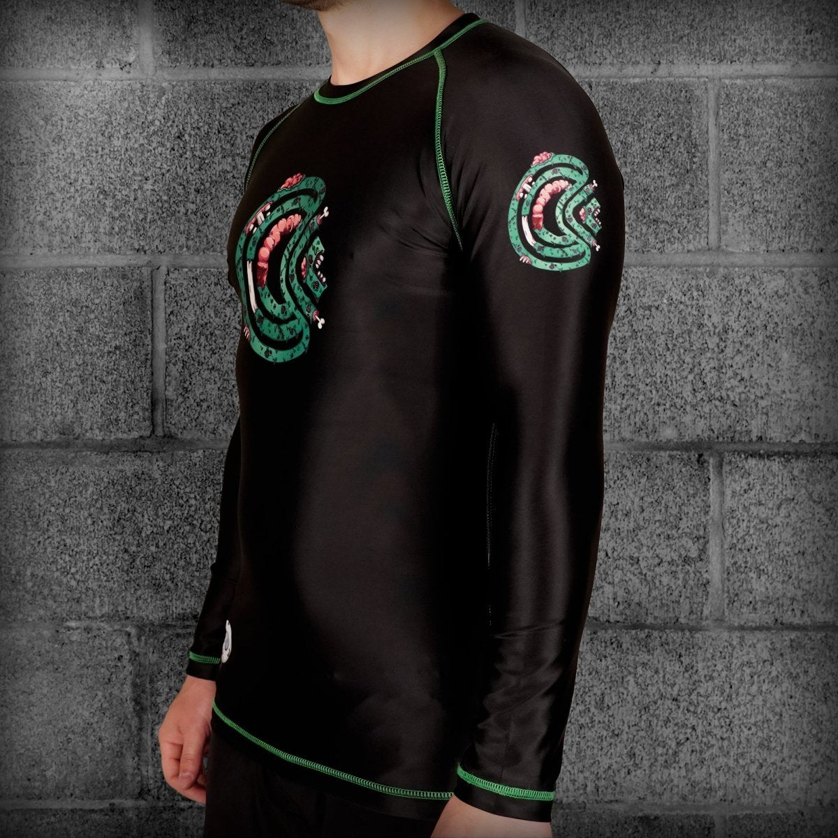 Chaos and Order Zombie Long Sleeve BJJ Rashguard - Forza Sports