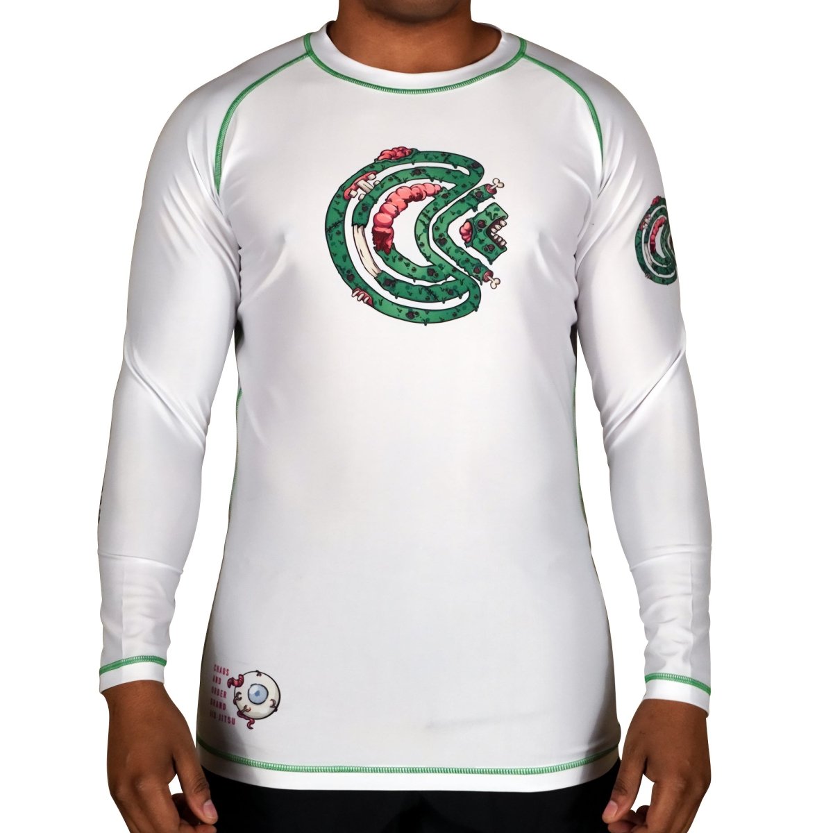Chaos and Order Zombie Long Sleeve BJJ Rashguard - Forza Sports