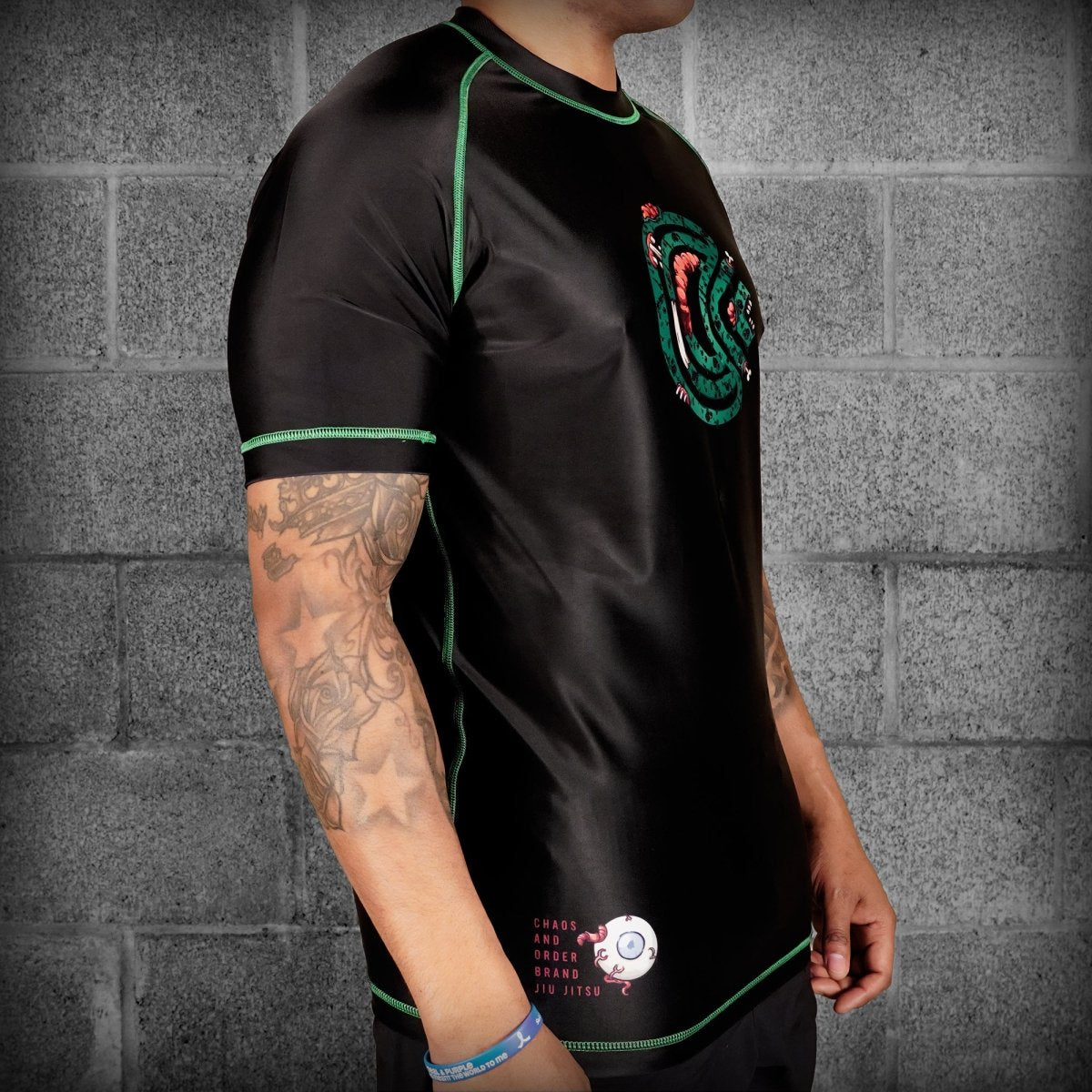 Chaos and Order Zombie Short Sleeve BJJ Rashguard - Forza Sports