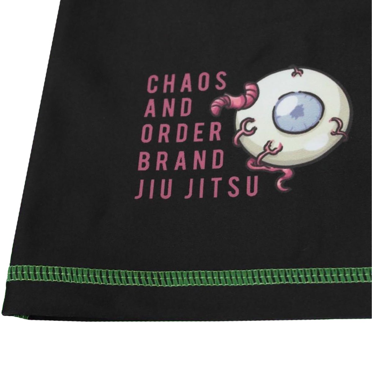 Chaos and Order Z - Series Premium Long Sleeve Jiu - Jitsu Rashguard - Black - Forza Sports